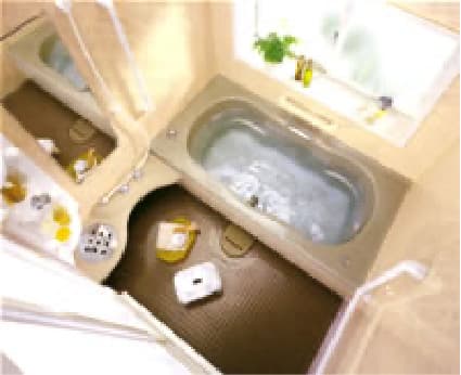 二神石油ガスが取り扱う浴槽はバリアフリー