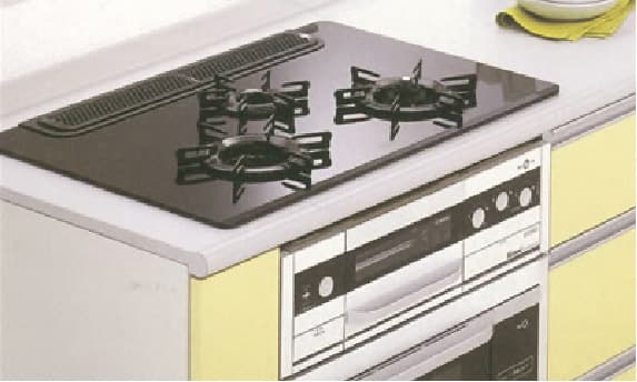 二神石油ガスが取り扱うキッチン・コンロの特長